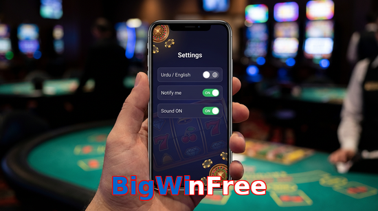 Game list for BigWinFree app section