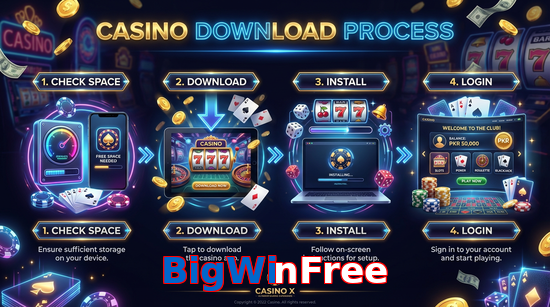 Game list for BigWinFree download section